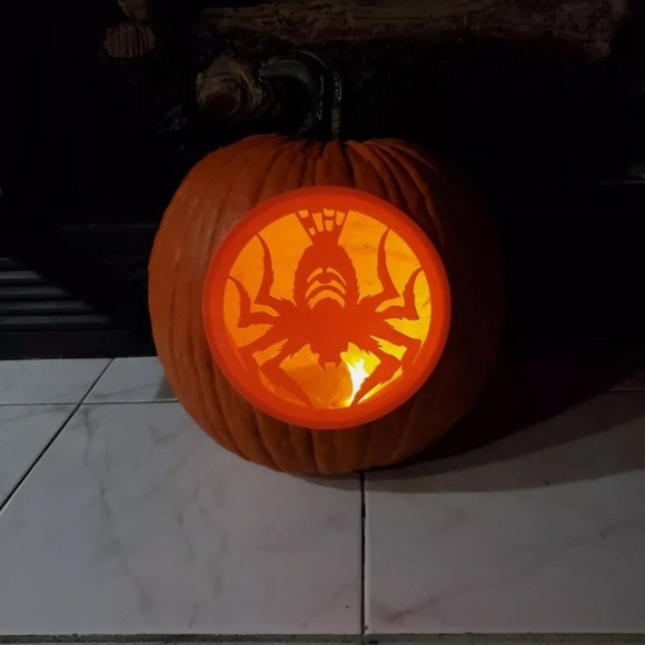 π Pumpkin Carving Kit β Set of 4 Stencils with Tools π - Picture 4 of 7